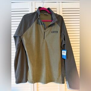 Columbia Forest Green Fleece Jacket